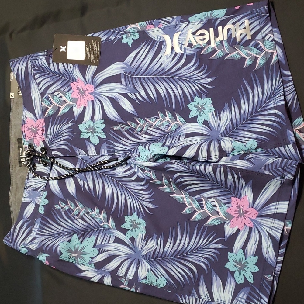 Hurley Board Shorts, NWT, Size 28